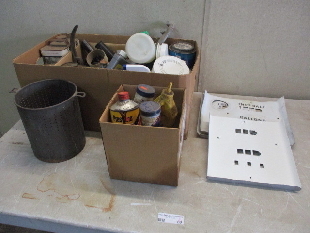 Antique Auto Collectible Cans