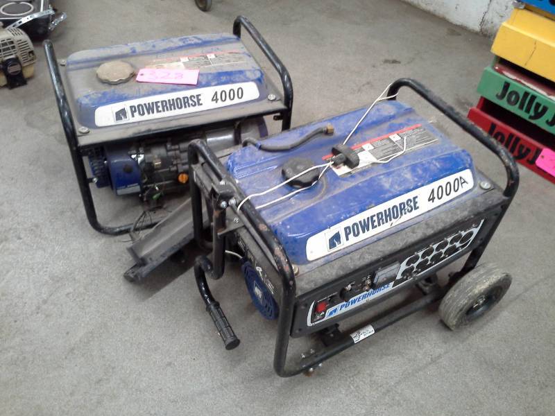 lot 328 image: Powerhorse 4000 Portable Generators