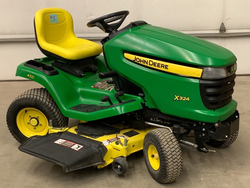 john deere x324 riding mower