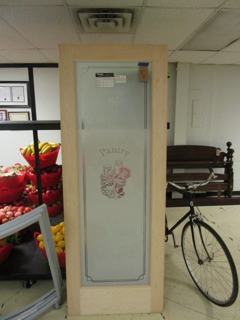 MAPLE PANTRY DOOR