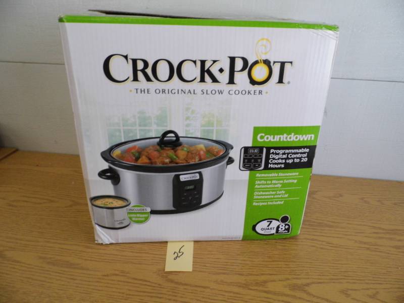 lot 25 image: New Crockpot