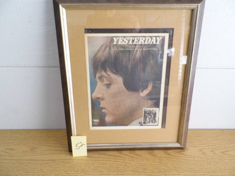 lot 52 image: Yesterday