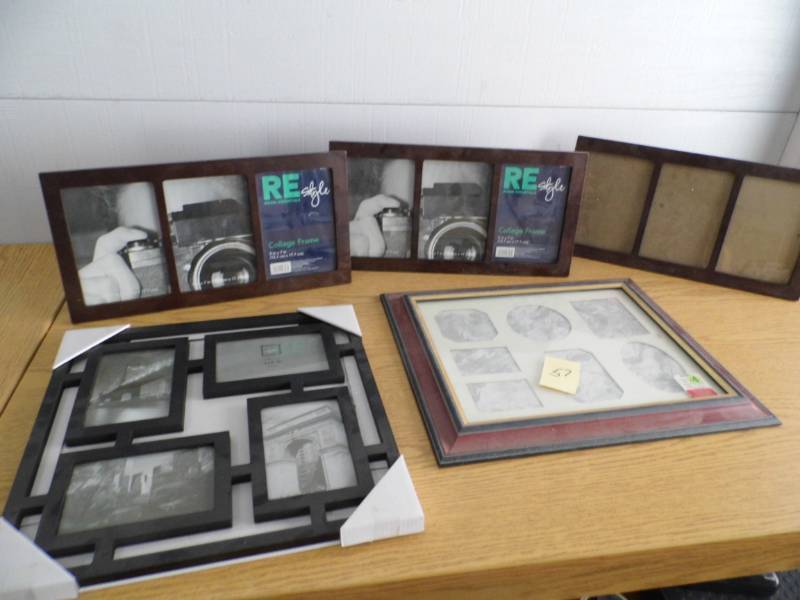 lot 57 image: Collage Frames