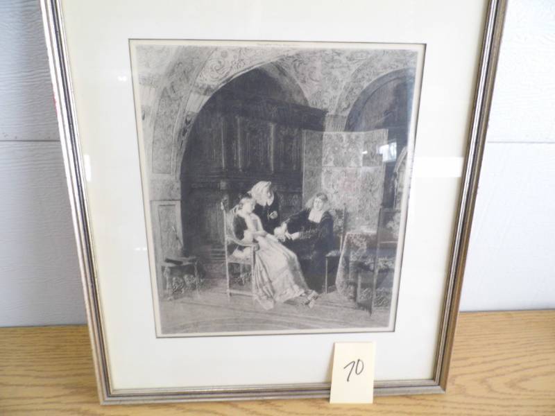 lot 70 image: Young Woman and Maid