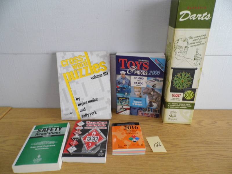 lot 128 image: Books - Dart Game