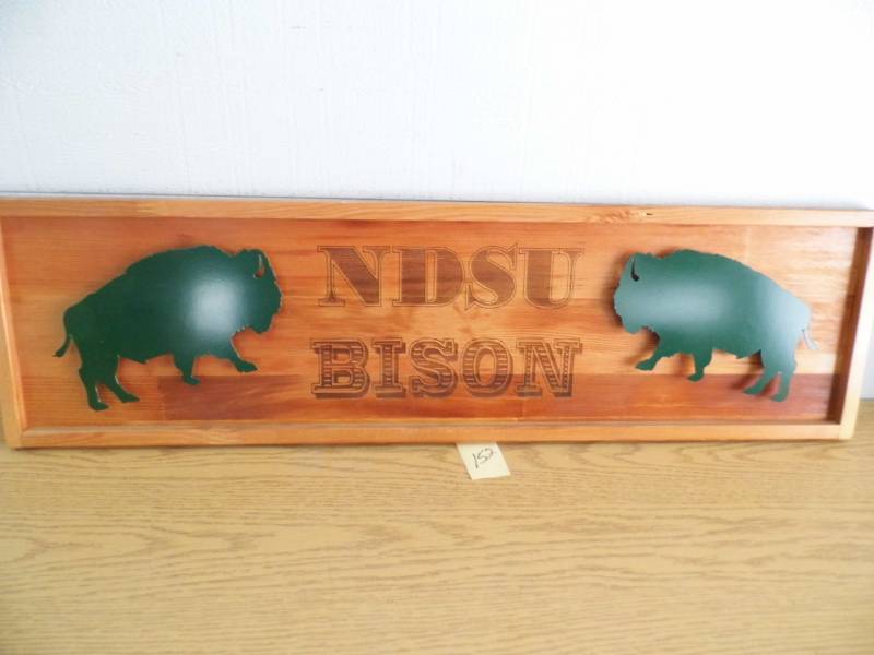 lot 152 image: NDSU Bison Sign