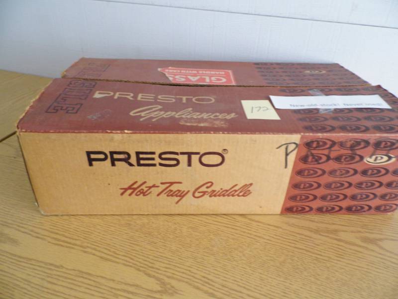lot 172 image: Presto Griddle