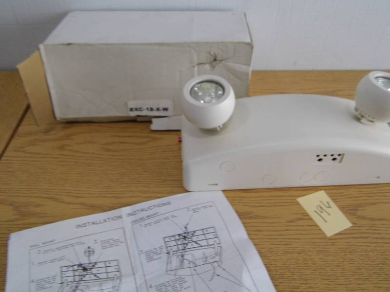 lot 196 image: Emergency Light