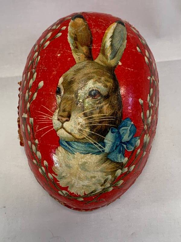 lot 10 image: Very Old Paper Egg
