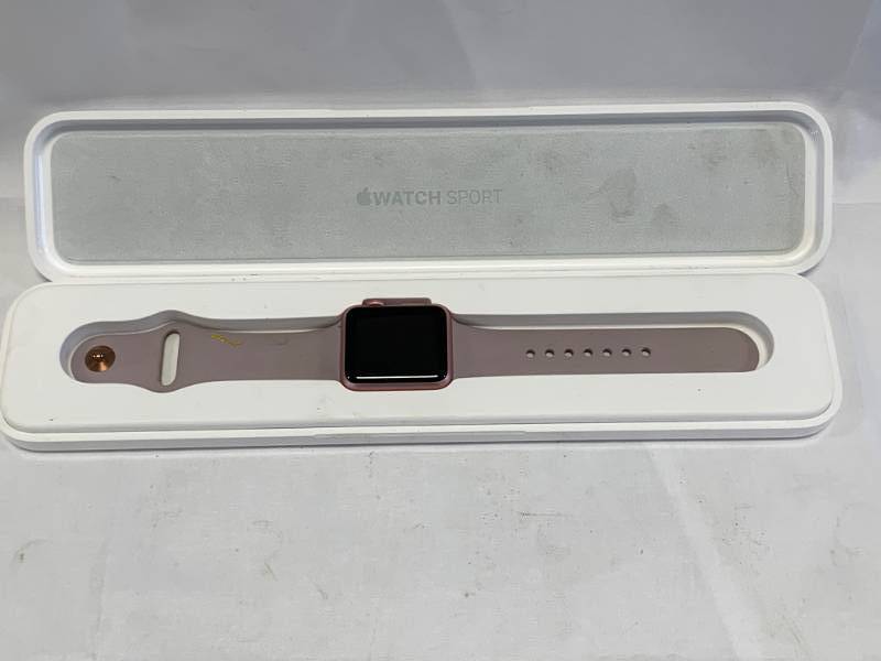 lot 22 image: Apple Watch Sport in Rose Gold