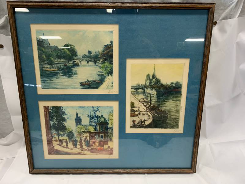 lot 77 image: Signed Art from Baum 21 x 22