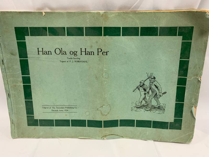 lot 84 image: 1924 Norwegian Comic Book