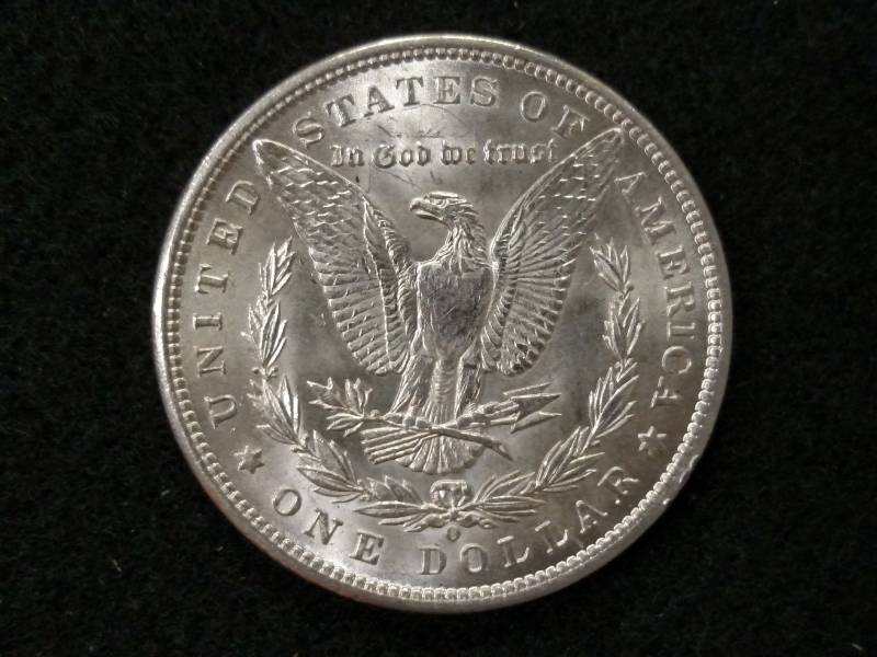 1898  O MS Morgan Silver Dollar...