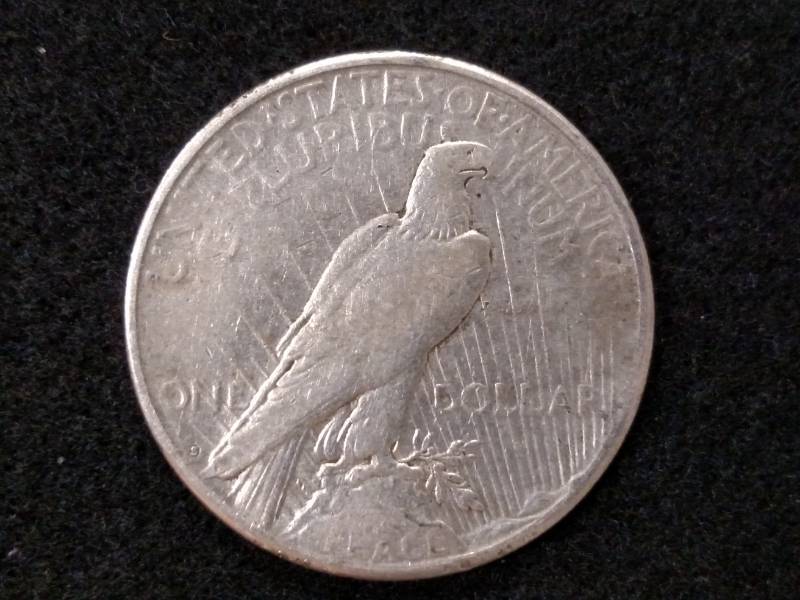1922 S Peace Silver Dollar...