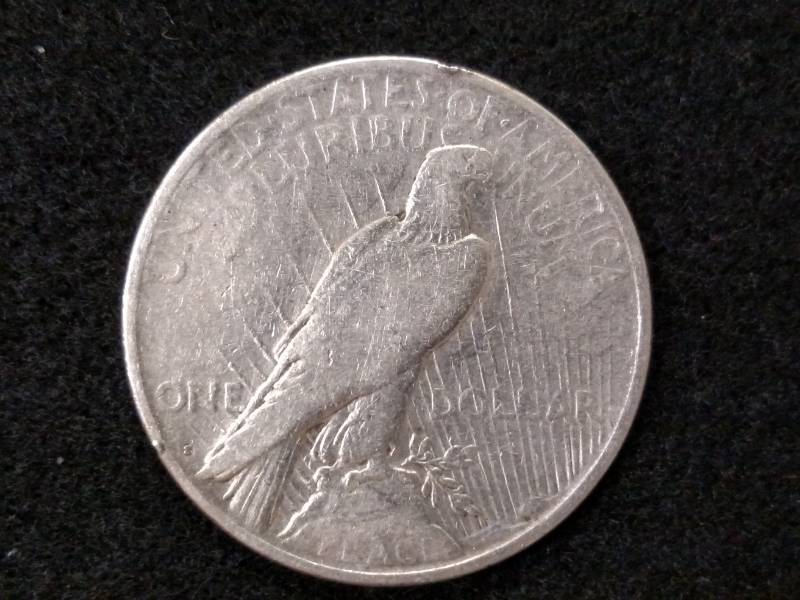 1922 S Peace Silver Dollar...