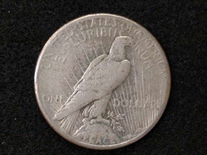 1922 S Peace Silver Dollar...