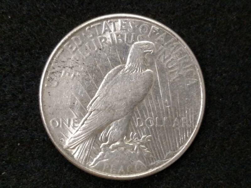 1923 S Peace Silver Dollar...