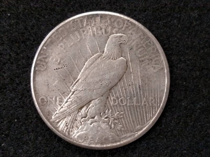 1923 S Peace Silver Dollar...