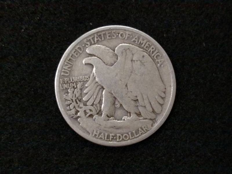 1934 Walking Liberty Silver Half Do...