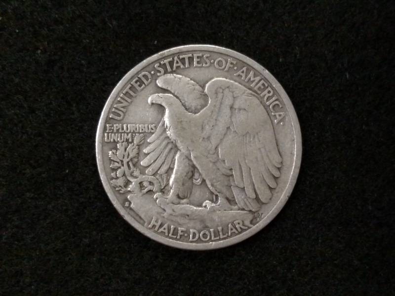1936 S Walking Liberty Silver Half ...