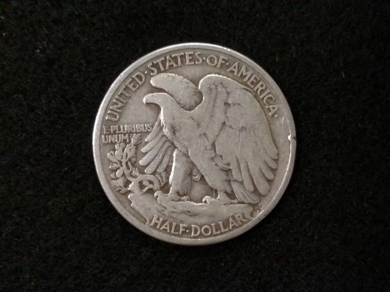 1938 Walking Liberty Silver Half Do...