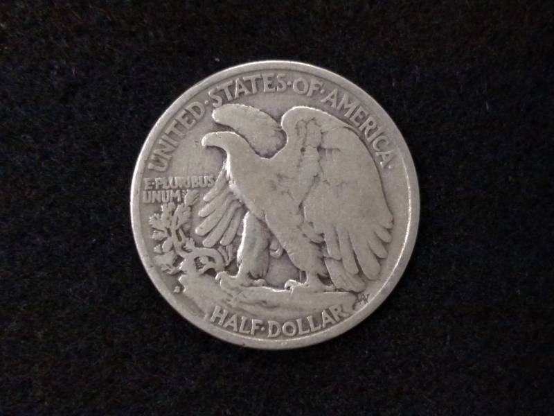 1939 S Walking Liberty Silver Half ...