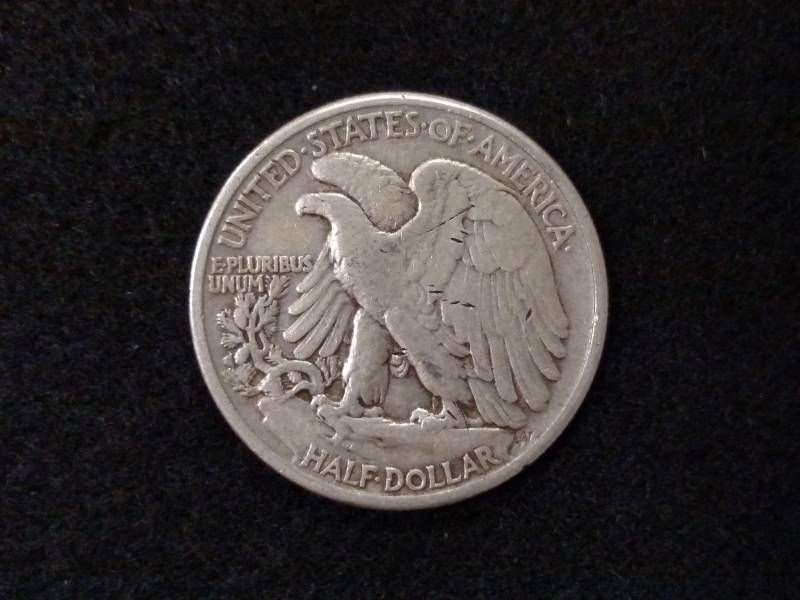 1941 Walking Liberty Silver Half Do...