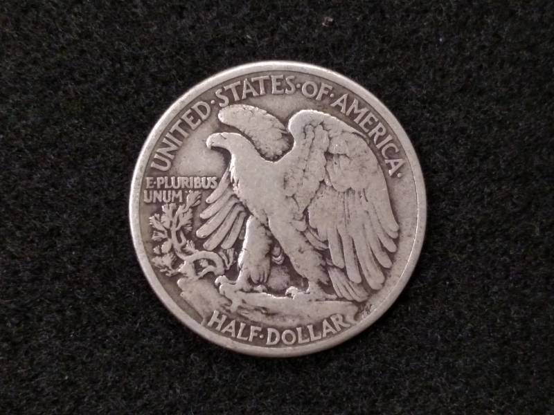 1941 Walking Liberty Silver Half Do...