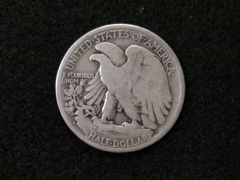 1941 D Walking Liberty Silver Half ...
