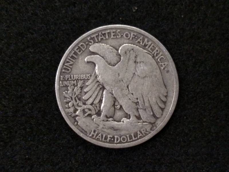 1941 S Walking Liberty Silver Half ...