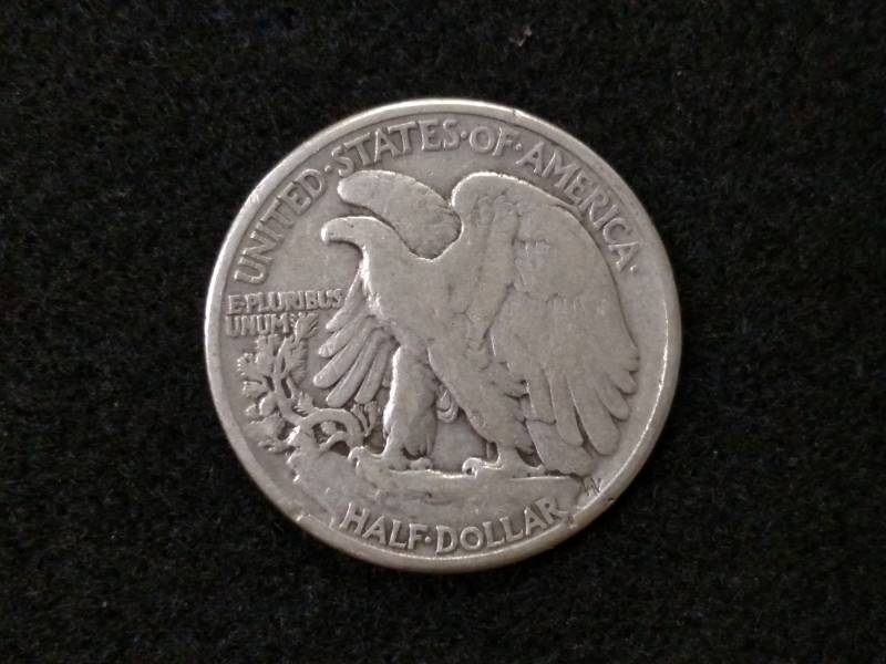 1942 Walking Liberty Silver Half Do...