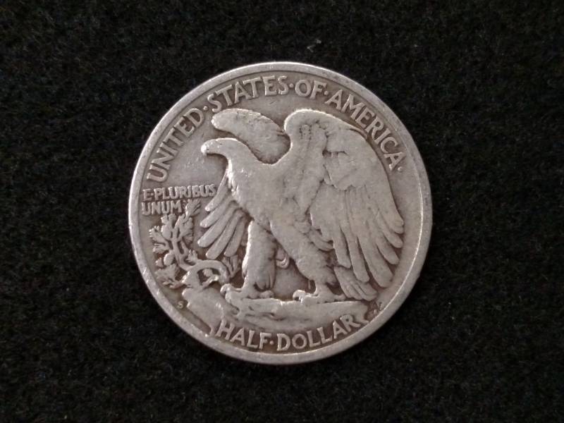 1942 S Walking Liberty Silver Half ...