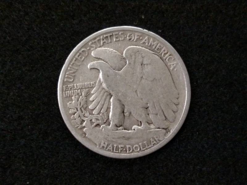 1943 S Walking Liberty Silver Half ...