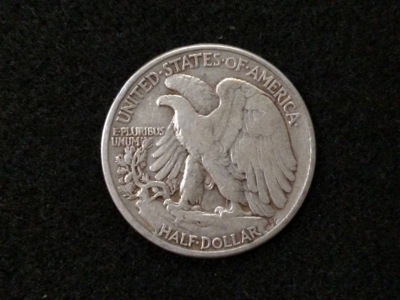 1946 Walking Liberty Silver Half Do...