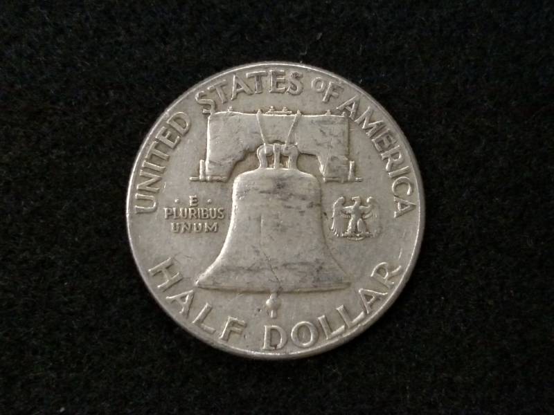 1949 Franklin Silver Half Dollar...