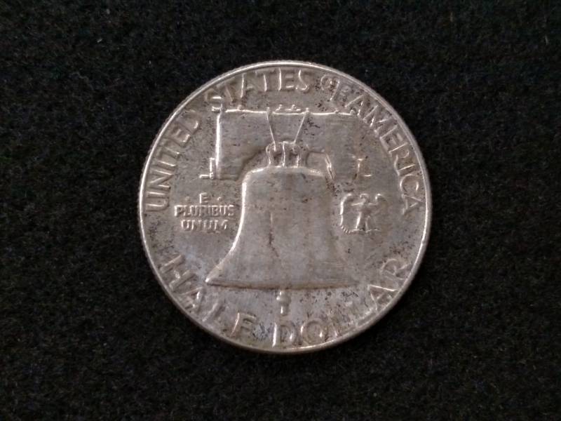 1951 Franklin Silver Half Dollar...