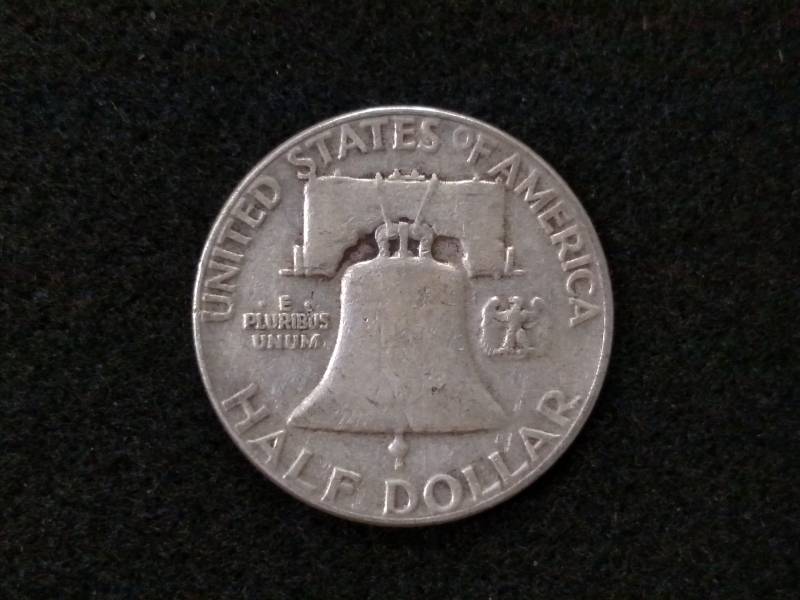 1952 Franklin Silver Half Dollar...