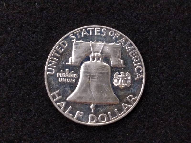 1963 Franklin Silver Half Dollar...