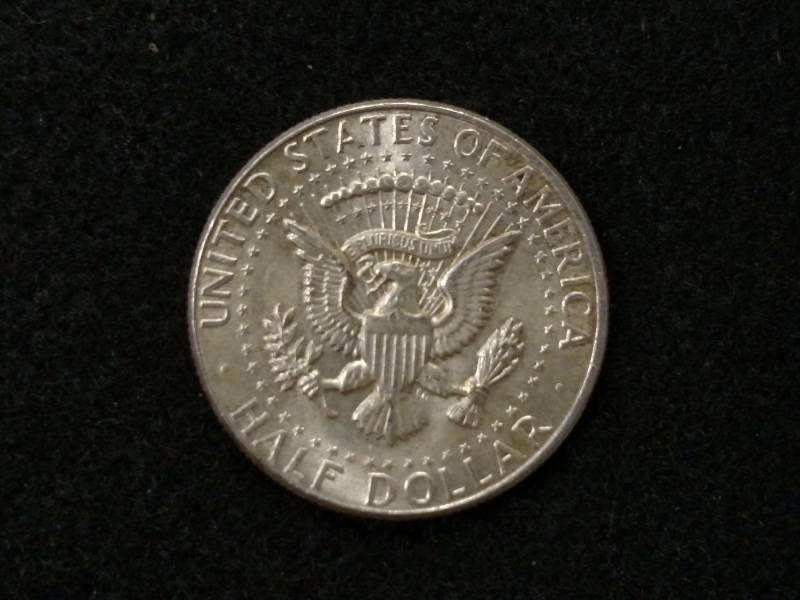 1964 D Kennedy Silver Half Dollar...
