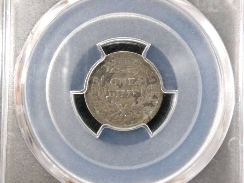 1839 Seated Liberty Silver Dime, PC...