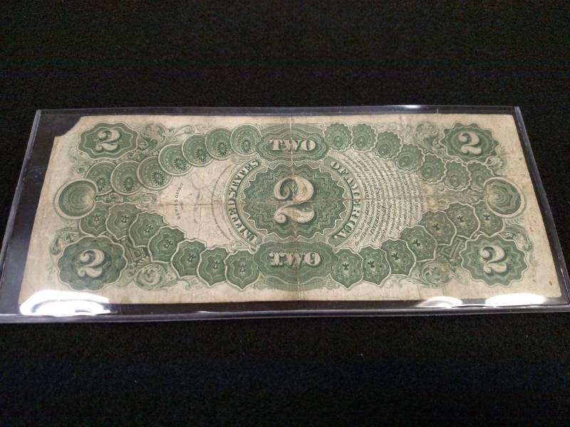 1917 Large Size Two Dollars Legal T...