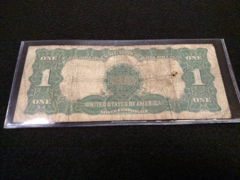 1899 Large Size Black Eagle One Dol...