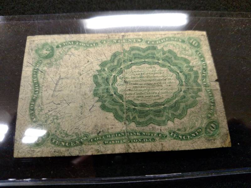 1874 Ten Cents U.S. Fractional Curr...