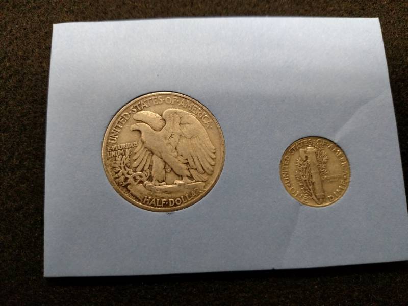 Two Silver Classic Coin Set, 1942 W...