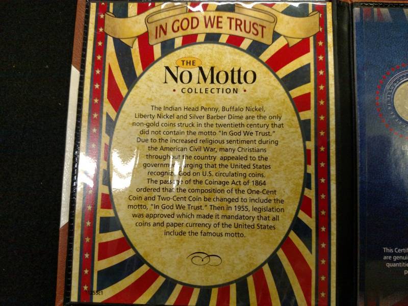 The No Motto Coin Collection, India...