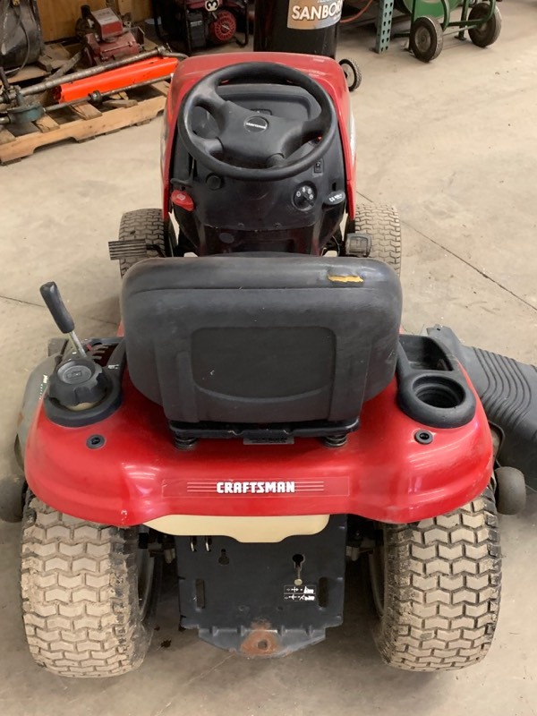 Craftsman FS-5500 Lawn Tractor | April Lawn Equipment & More | K-BID