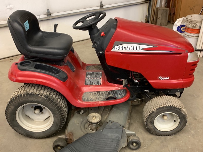 Craftsman FS5500 Lawn Tractor April Lawn Equipment & More KBID