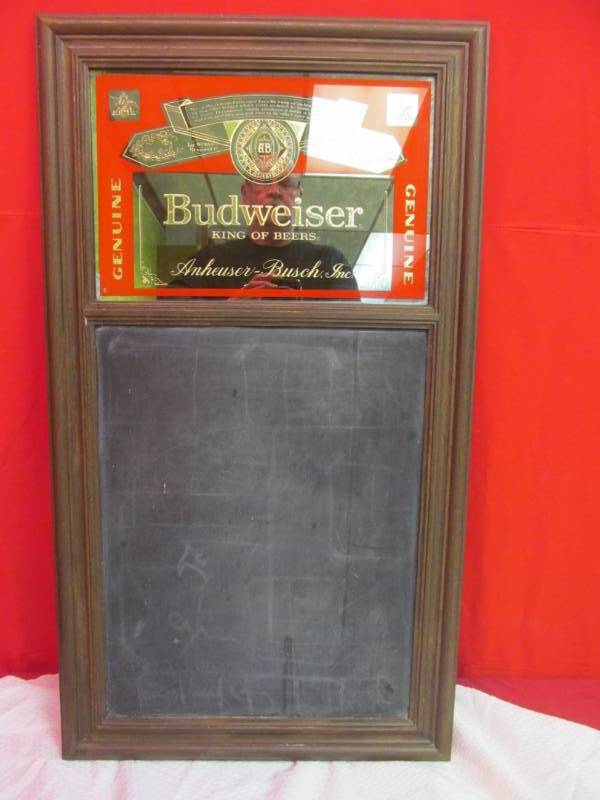 lot 81 image: Budweiser Mirror