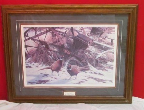 lot 86 image: Pheasant Forever Print