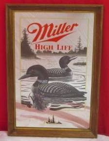 lot 93 image: Miller High Life Mirror